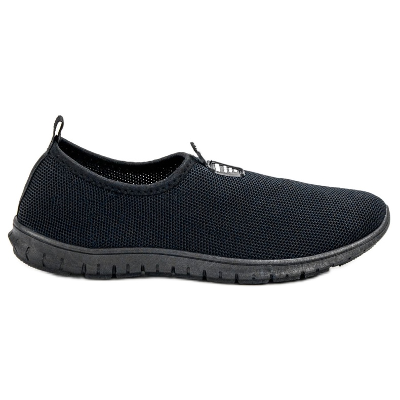 SHELOVET Svarta slip-on sneakers