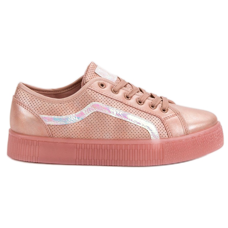 SHELOVET Casual damskor rosa