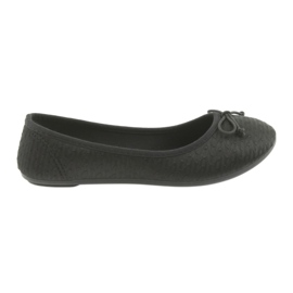 McKey sneakers ballerinas slip-in black svart