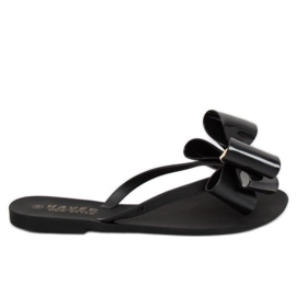 Svart KM104 Svart Meliski flip-flops