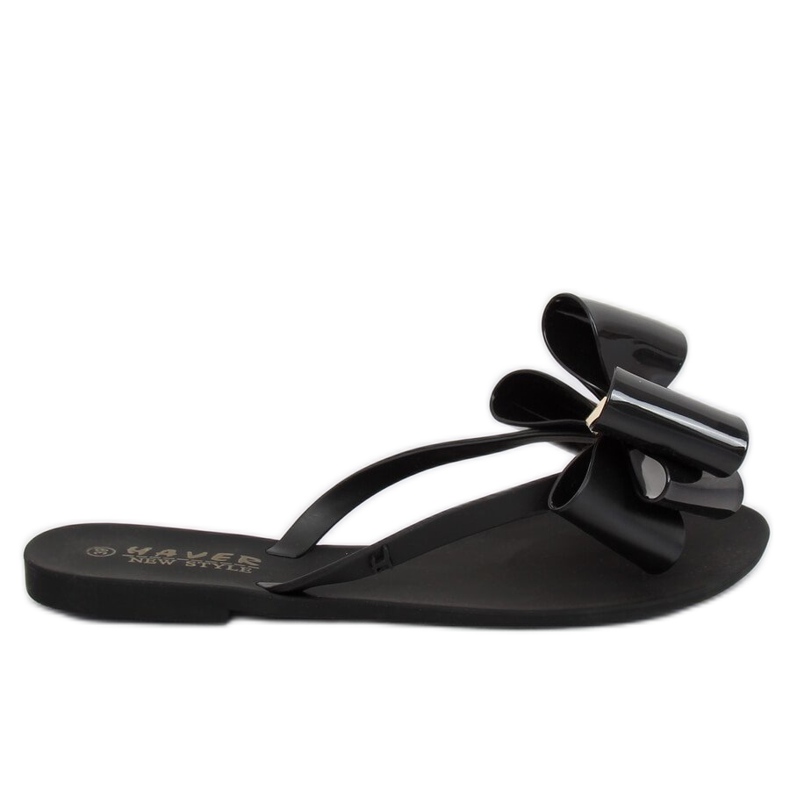 Svart KM104 Svart Meliski flip-flops