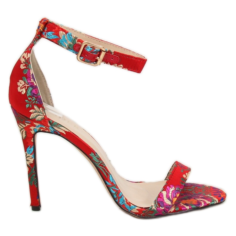 Orientaliska röda sandaler KSL708 Röd