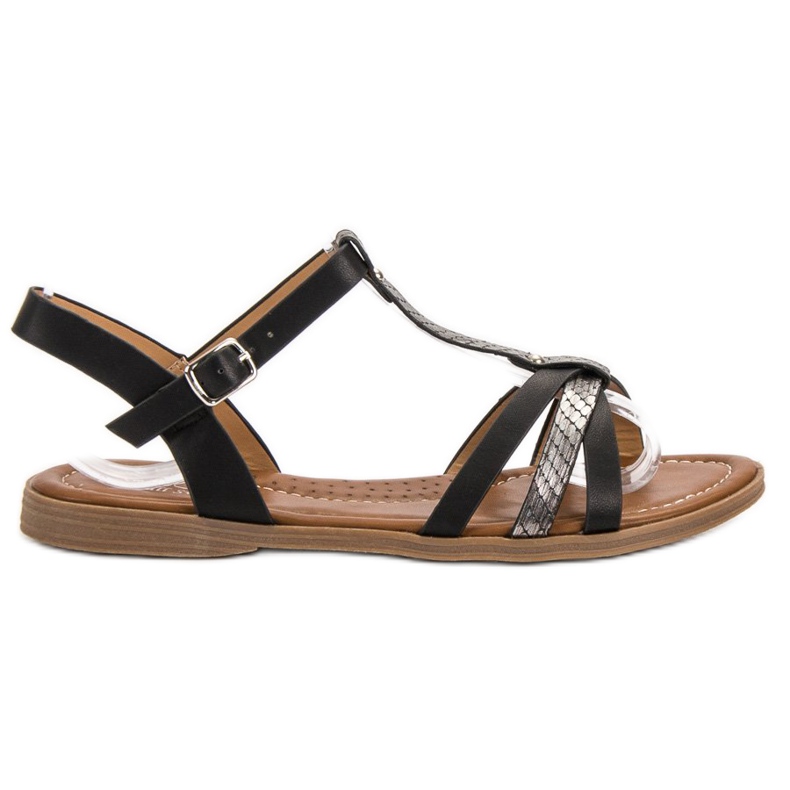 Small Swan Casual sandaler svart