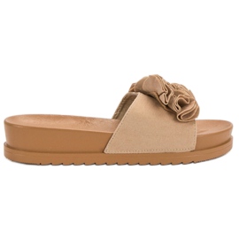 Primavera Beige tofflor