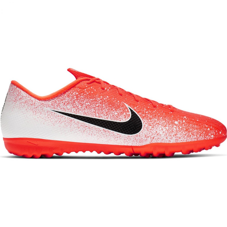 Nike Mercurial Vapor X 12 Academy Tf M AH7384-801 fotbollsskor mångfärgad vit
