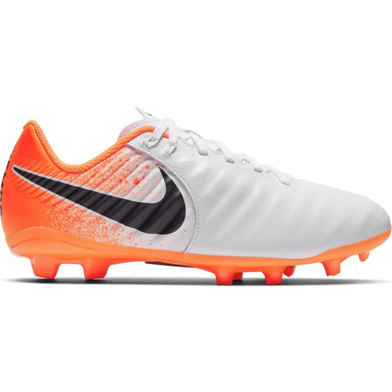 Nike Tiempo Legend 7 Academy Mg Jr AO2291-118 fotbollsskor mångfärgad vit