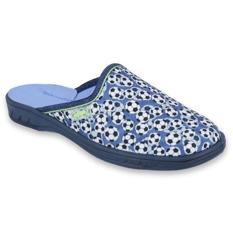 Befado färgade barnskor 707Y399 vit svart blå