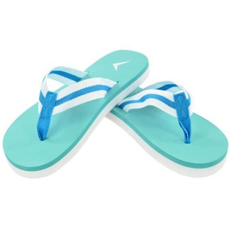 Outhorn HOL18- KLD601 W blå tofflor vit mångfärgad