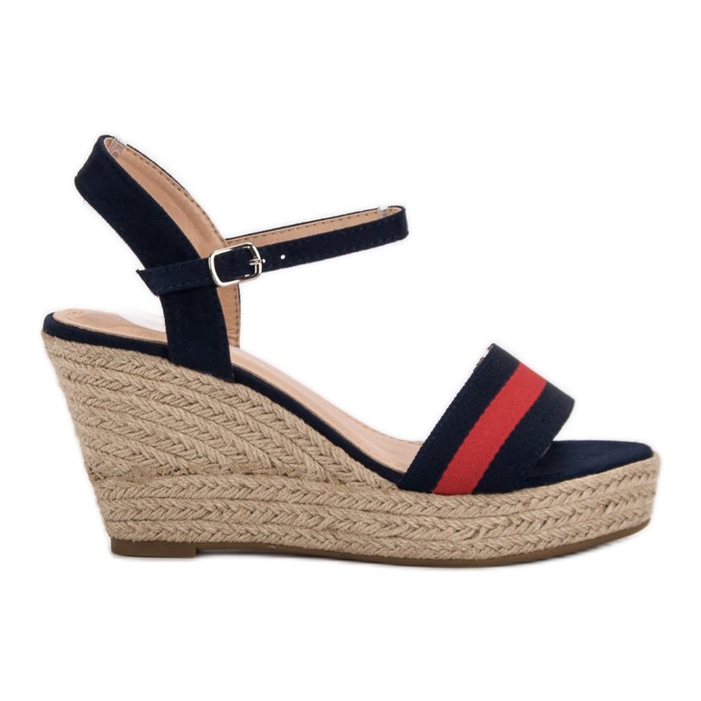 Primavera Casual Wedge Sandals marinblå
