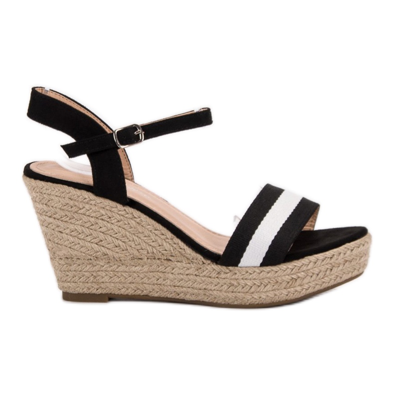 Primavera Casual Wedge Sandals svart