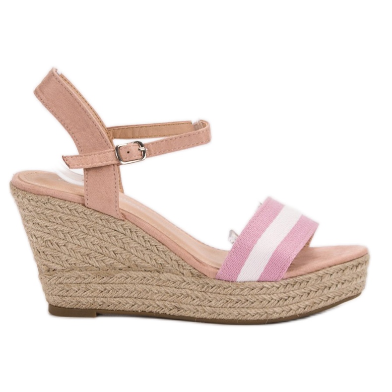 Primavera Casual Wedge Sandals rosa