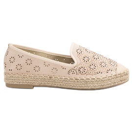 VICES slip-on Epadrilles beige