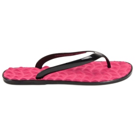 SHELOVET Gummi flip-flops rosa