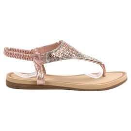 Bello Star Casual flip -flops sandaler rosa
