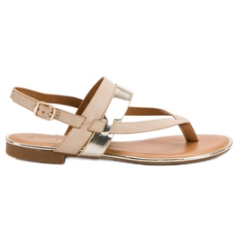 Small Swan Japanska sandaler brun