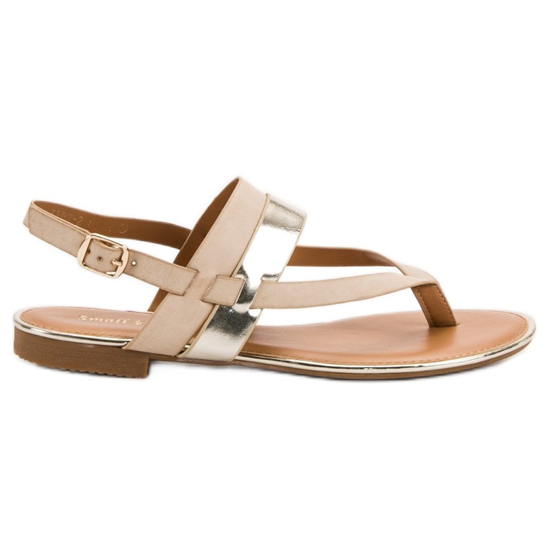 Small Swan Japanska sandaler brun