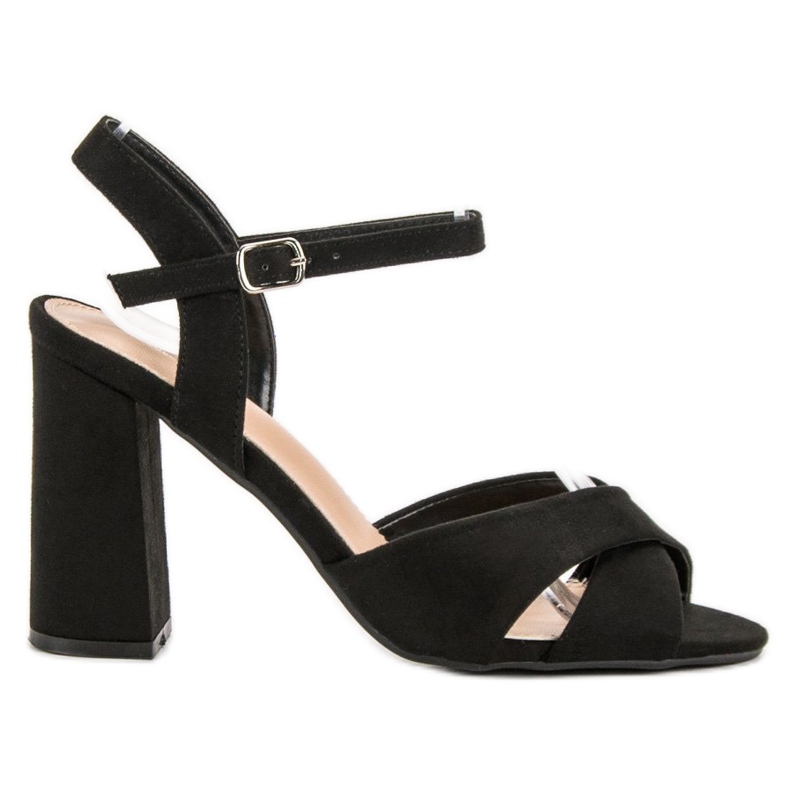 SHELOVET Sandaler På En Bar svart