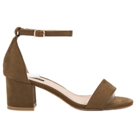 VICES sandaler i mocka brun