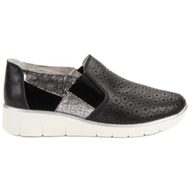 Filippo Svart Slip On skor