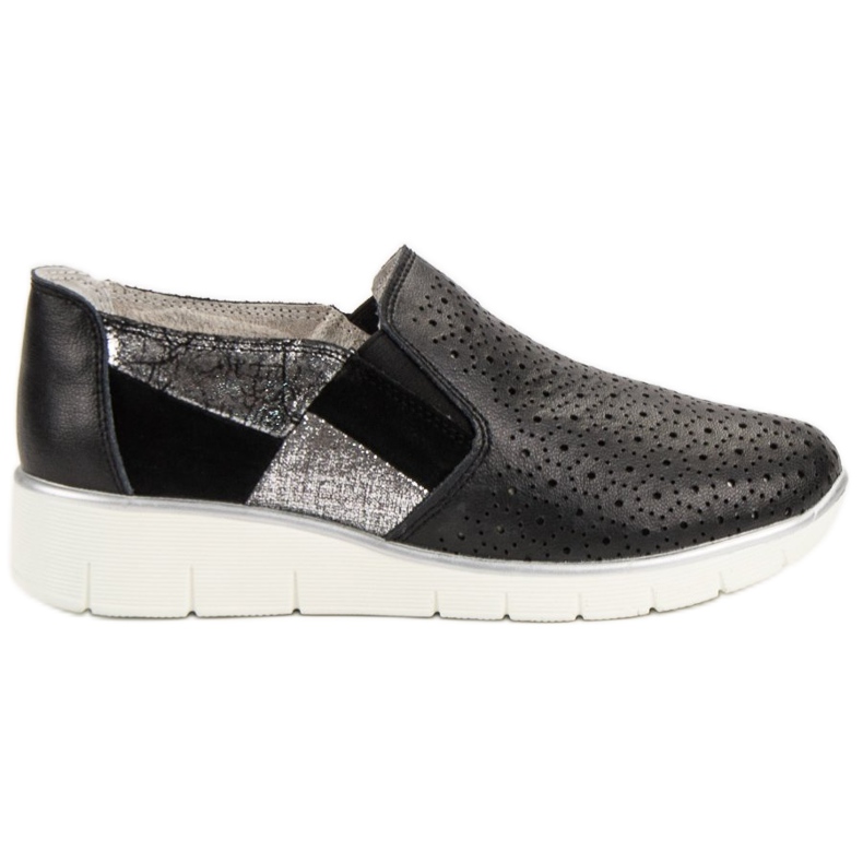 Filippo Svart Slip On skor