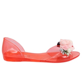 Meliski röd ballerinas 7620-PL Röd