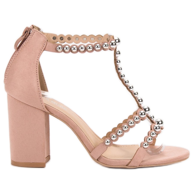 Laura Mode Snygga sandaler rosa