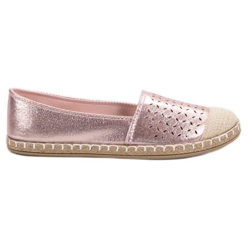 New Tlck Glitter Espadrilles rosa