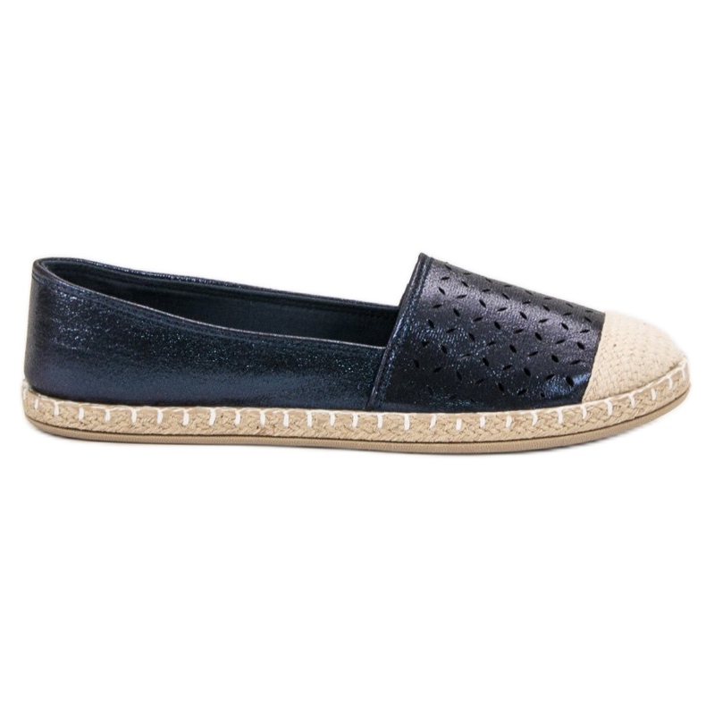 New Tlck Glitter Espadrilles marinblå