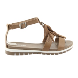 Boho sandaler Big Star 274958 brun