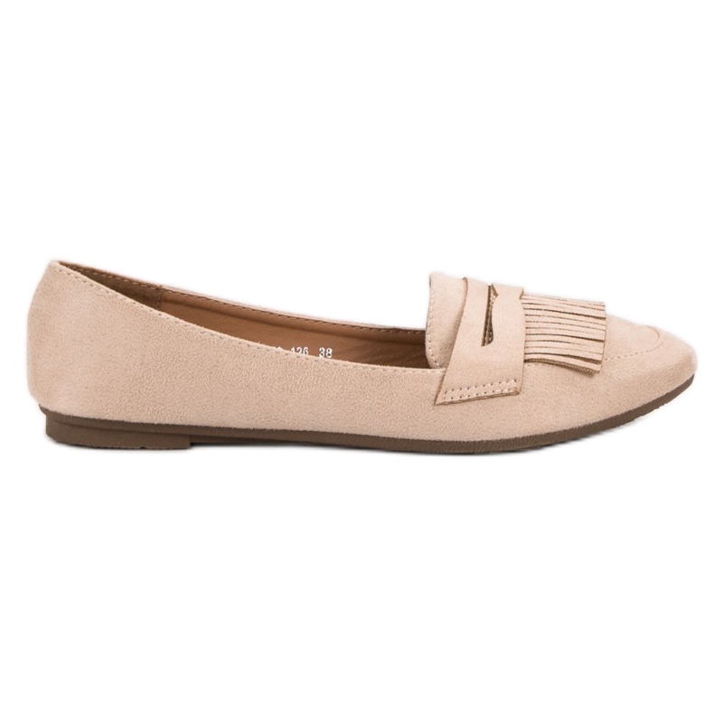 Abloom Beige loafers