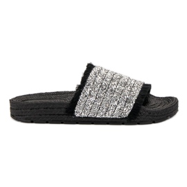 Bekväma VICES tofflor svart