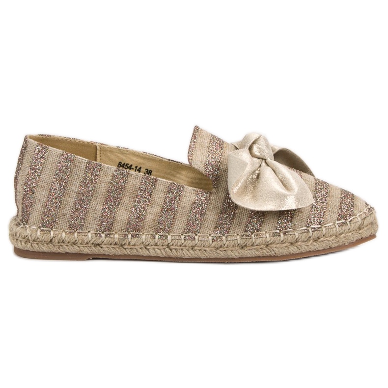 Espadrilles Med Glitter VICES brun