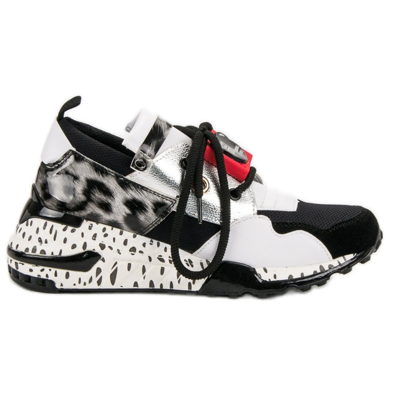 Trendiga VICES -sneakers vit mångfärgad