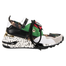 Trendiga VICES -sneakers vit mångfärgad