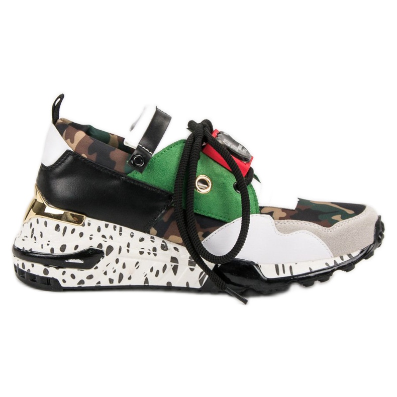 Trendiga VICES -sneakers vit mångfärgad