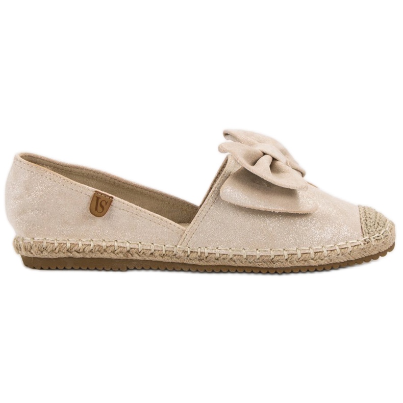 Espadrilles med rosett VICES brun