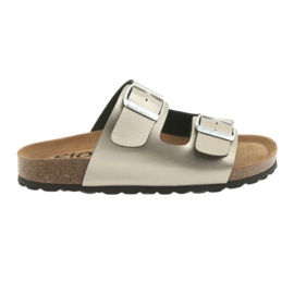 Medicinska tofflor IZZI BIOX ALEX guld gyllene