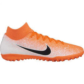 Nike Mercurial Superfly X 6 Academy Tf M AH7370-801 fotbollsskor mångfärgad orange