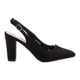 Goodin Pumpar med öppen häl svart