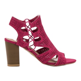 Goodin Trendiga Fuchsia sandaler rosa