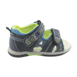 American Club DR13 pojkarsandaler marinblå grön