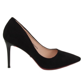 Pumpar på svart E22369 Svart nål