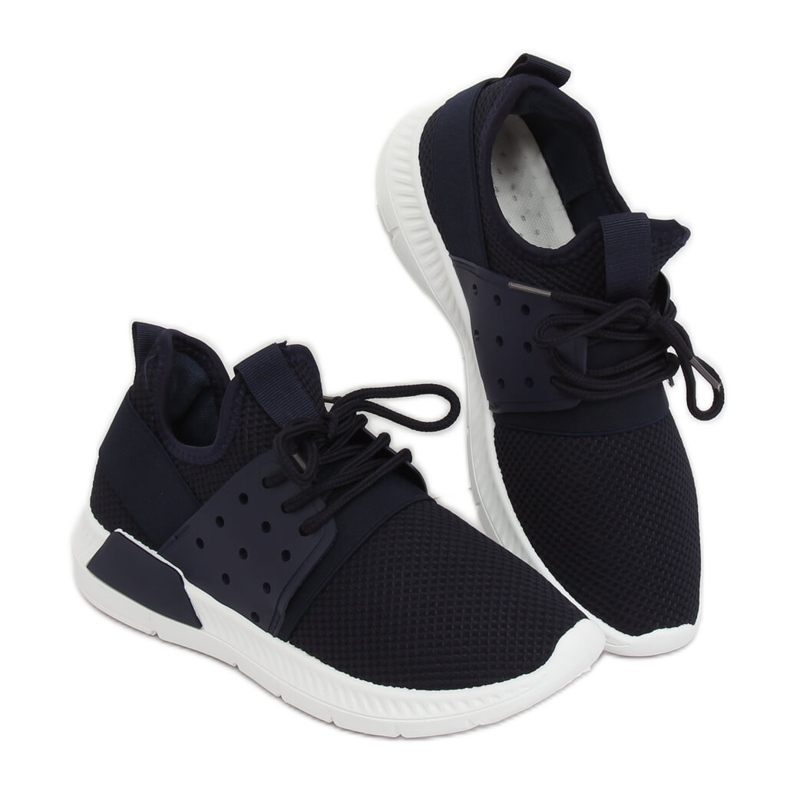 Marinblå sportskor 7781-Y Blå