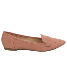 Rosa spetsiga ballerinor 302 Rosa