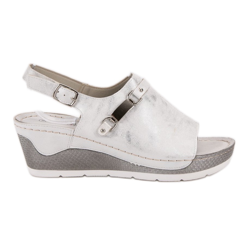 Goodin Bekväma kile sandaler vit