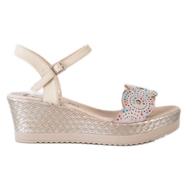 Kylie Casual sandaler beige