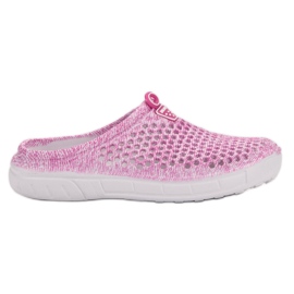 SHELOVET Rosa sport tofflor
