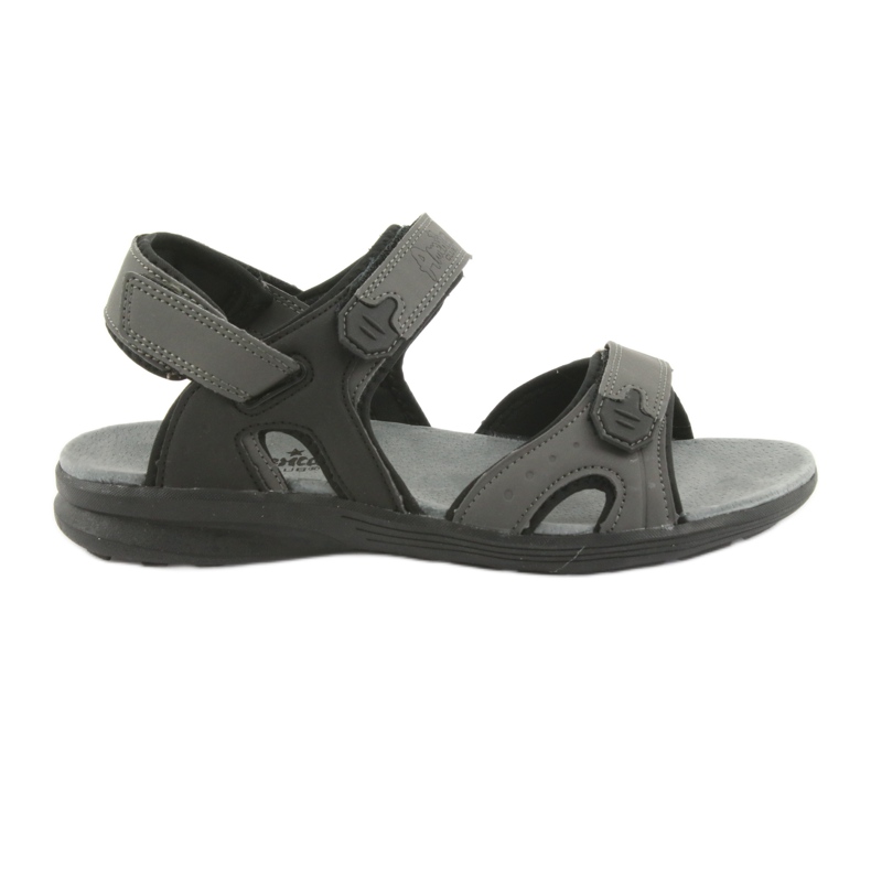 American Club Amerikanska HL09 svart / grå sport sandaler