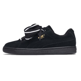 Puma Suede Heart Satin Ii W 364084 01 svart