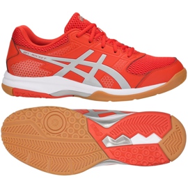 Asics Gel Rocket 8 M B706Y-0693 volleybollskor mångfärgad rosa